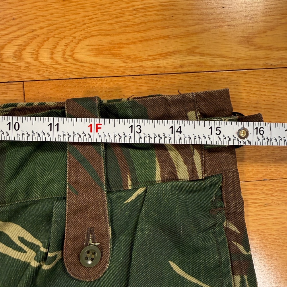 Rhodesian Brushstroke Camo Cargo Pants Mens 31x29 Military Tactical Trousers VTG - Picture 4 of 8